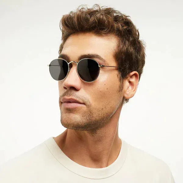 Unisex Round Polarized Sunglasses